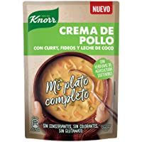 Knorr Mi Plato Completo Crema de Pollo con Curry- Fideos y Leche de Coco - 375 ml
